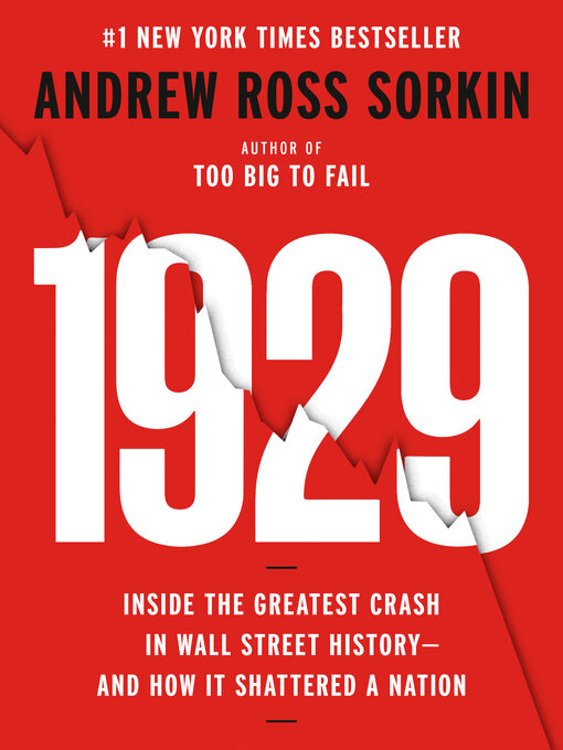 Title details for 1929 by Andrew Ross Sorkin - Wait list